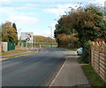 Llanfoist : Merthyr Road approaches Heads of the Valleys Roads roundabout