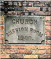 Date stone for the mission room