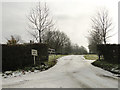 Entrance to Moat Farm, Wilby Lane