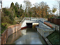 New canal bridge at Loxwood