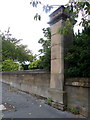 Cemetery wall, Arbroath Road