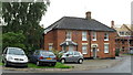 Older houses next to the new build in Quay Street