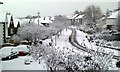 Snow scene on Button Hill, Ecclesall