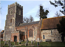 TM1224 : St Mary's Church  Little Bentley   Essex by Peter Stack