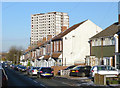 Housing in Park Street South, Blakenhall, Wolverhampton