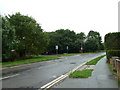 Approaching the junction of Blackbridge Lane and Blackbridge Court