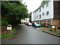 Looking from Blackbridge Lane into Blackbridge Court