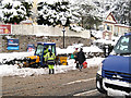 Find and fix the pavement snowplough