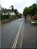 TQ1630 : Looking up Cricketfield Road towards Worthing Road by Basher Eyre