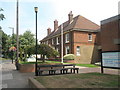 Seat outside the Melton Hill offices of SCDC