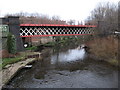 Brightside - railway bridge over River Don