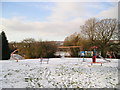 Snowy playground