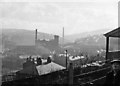 Industrial scene up Colne Valley from Longwood & Milnsbridge Station