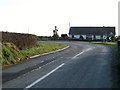 The A2 at its approach to the staggered Bay Road Crossroads