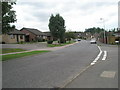 Junction of Gainsborough Drive and Clay Hills