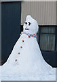 Laid-back Snowman