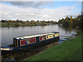 Narrowboat on the Thames