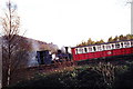 A Snowdon bound train leaves Llanberis