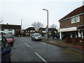 Looking down Crowborough Drive towards Aldsworth Avenue