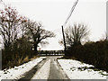 Road junction at Denton, Norfolk