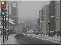 Gipsy Hill in heavy snow