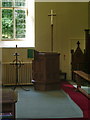 SD3484 : St Anne's Church, Haverthwaite, Pulpit by Alexander P Kapp
