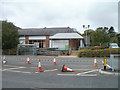 Steps or ramp to Waitrose, Llanfoist