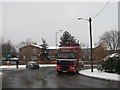 Moving the jackknifed lorry in Gillingham