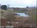 Irrigation pool near Barnsley