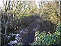 ST1285 : Taff Trail, along track of dismantled railway, Nantgarw by John Lord