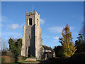 TM2787 : Alburgh All Saints' church by Adrian S Pye