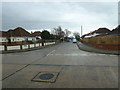 Looking from Southsea Avenue into Drummond Road