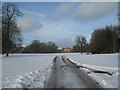 Gate Burton in the snow