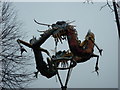 Dragons on West India Dock Road, London