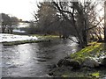 River Rhiw above the ford