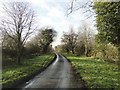 Road to entrance of South Elmham Hall