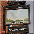 Swan Hotel sign