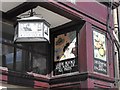 Detail on WHSmith shop front