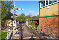 Track at Romsey Signal Box