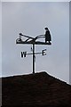 Ploughman weather vane