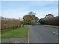 Approaching the junction of Walnut Tree Drive and South Lane