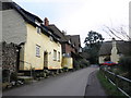 Village houses, main street, Luccombe