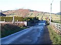 The eastern entrance to the Caskell Lane Footpath at Burrenreagh