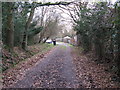 Footpath approaching Perryman