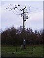 TM3470 : Electricity Transformer at Goodwyns Farm by Geographer