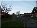 Looking from  Kelsey Avenue into Barnfield Close