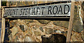 Mount Stewart Road sign, Newtownards/Greyabbey