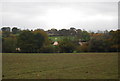 Teepees in a field off Wartling Rd