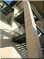 Stairs, Fleet Walk car park, Torquay