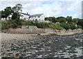 Beachley : Old Ferry Inn viewed from the shore